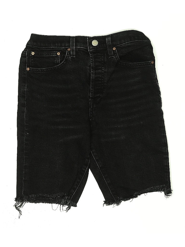 Click to view more detailed imagery on our partner's website Pre-owned Denim Forum Denim Shorts In Black