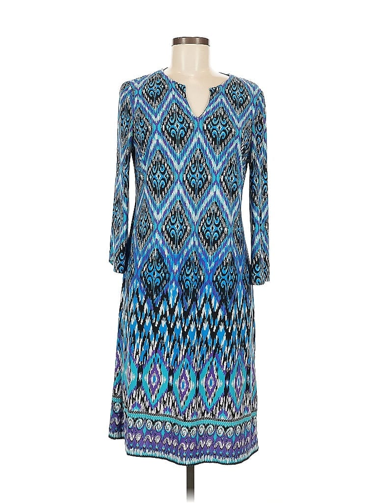 Click to view more detailed imagery on our partner's website Pre-owned Chico's Casual Dress In Blue