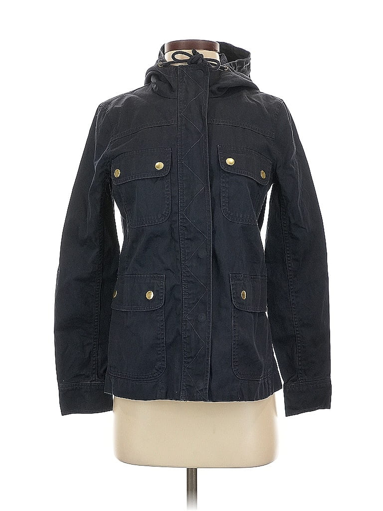 Pre-owned J.crew Factory Store Jacket In Black