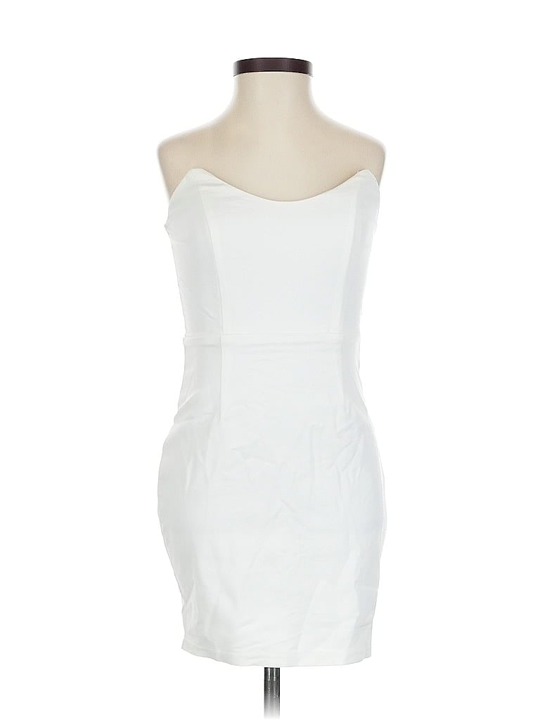 Pre-owned Superdown Cocktail Dress In White