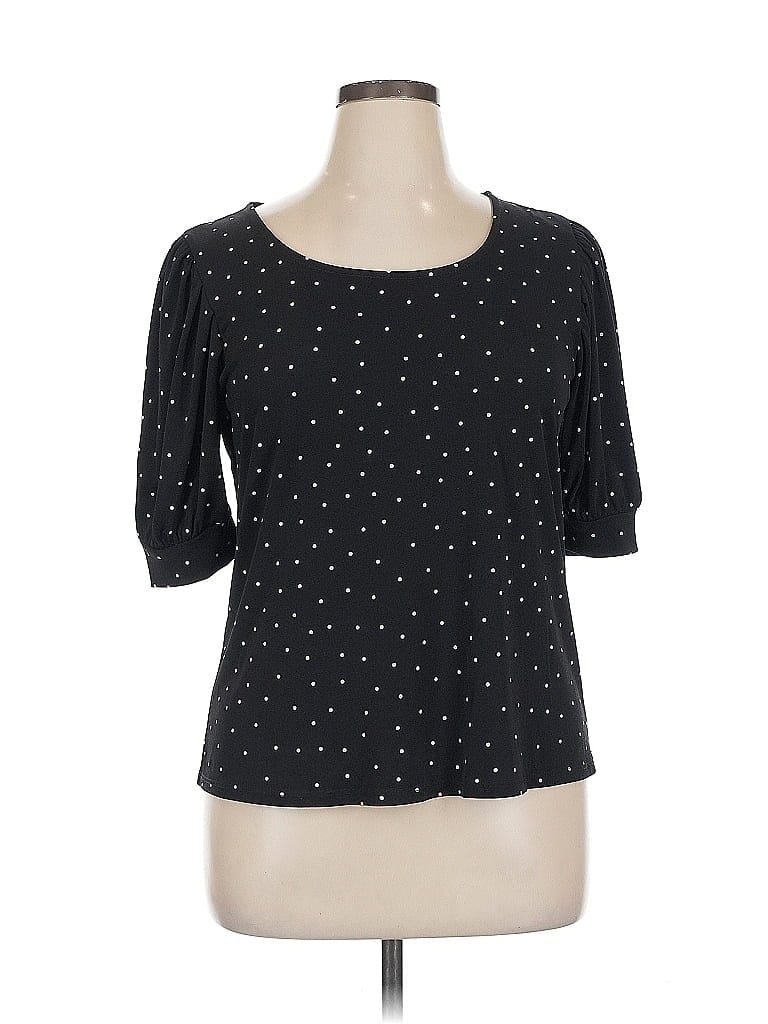 Click to view more detailed imagery on our partner's website Pre-owned Cece 3/4 Sleeve T-shirt In Black