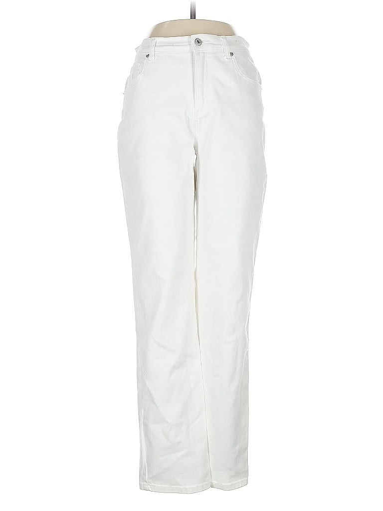 Pre-owned Gloria Vanderbilt Jeans In White