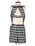 BCBGeneration Stripes Gray Romper Size 2 - photo 2