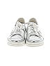 OFF-WHITE Stars Silver White Leather 2.0 Metallic Sneakers Size EU 35 - photo 2