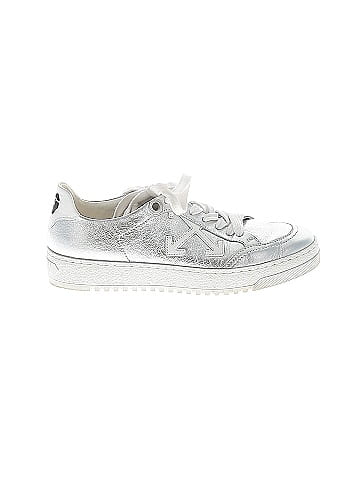 OFF-WHITE Leather 2.0 Metallic Sneakers (view 1)
