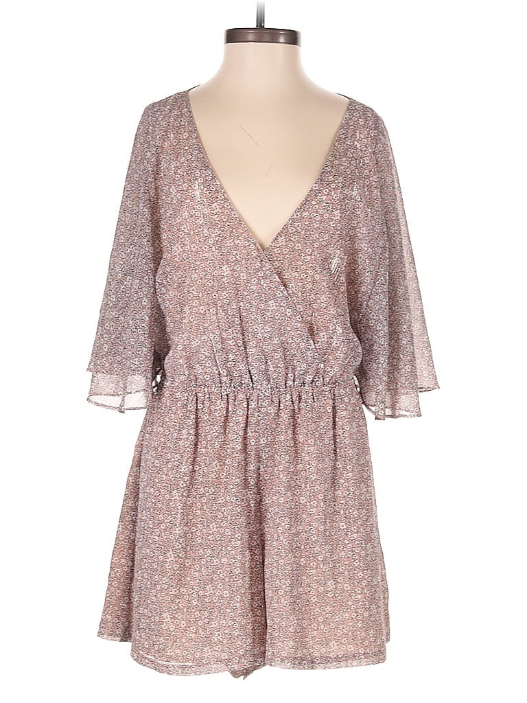 Pre-owned Rebecca Minkoff Romper In Brown