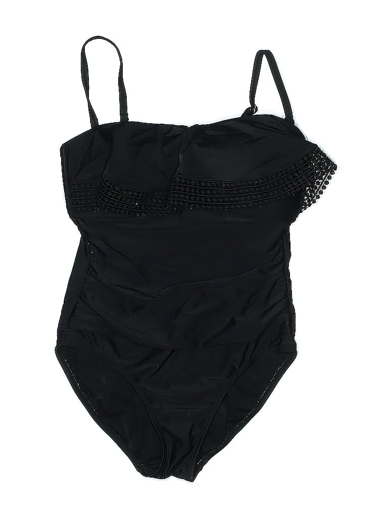 Pre-owned Kona Sol One Piece Swimsuit In Black