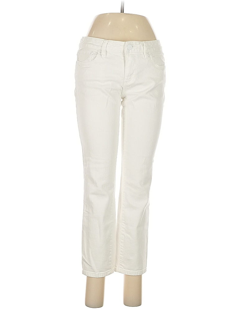 Pre-owned Tory Burch Jeans In White
