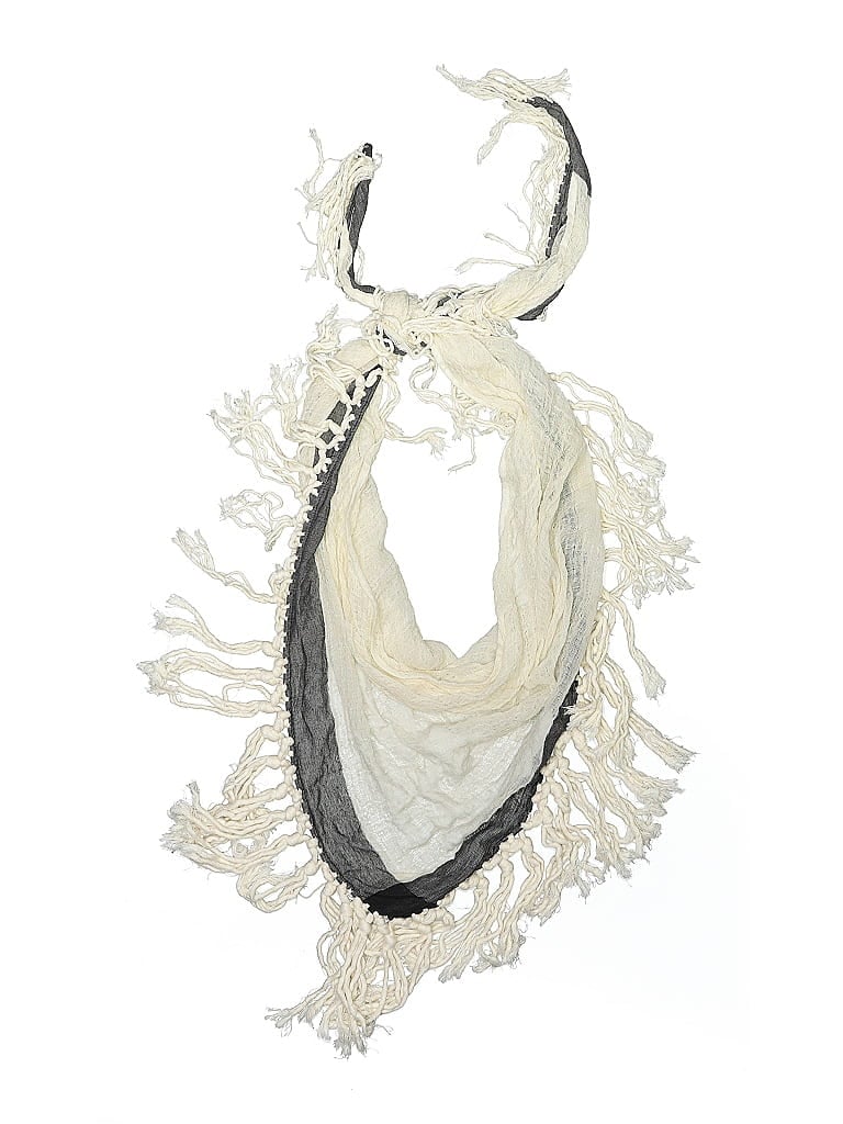 Pre-owned Unbranded Scarf In White