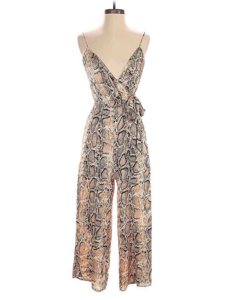 AQUA Pre-owned Jumpsuit In Brown