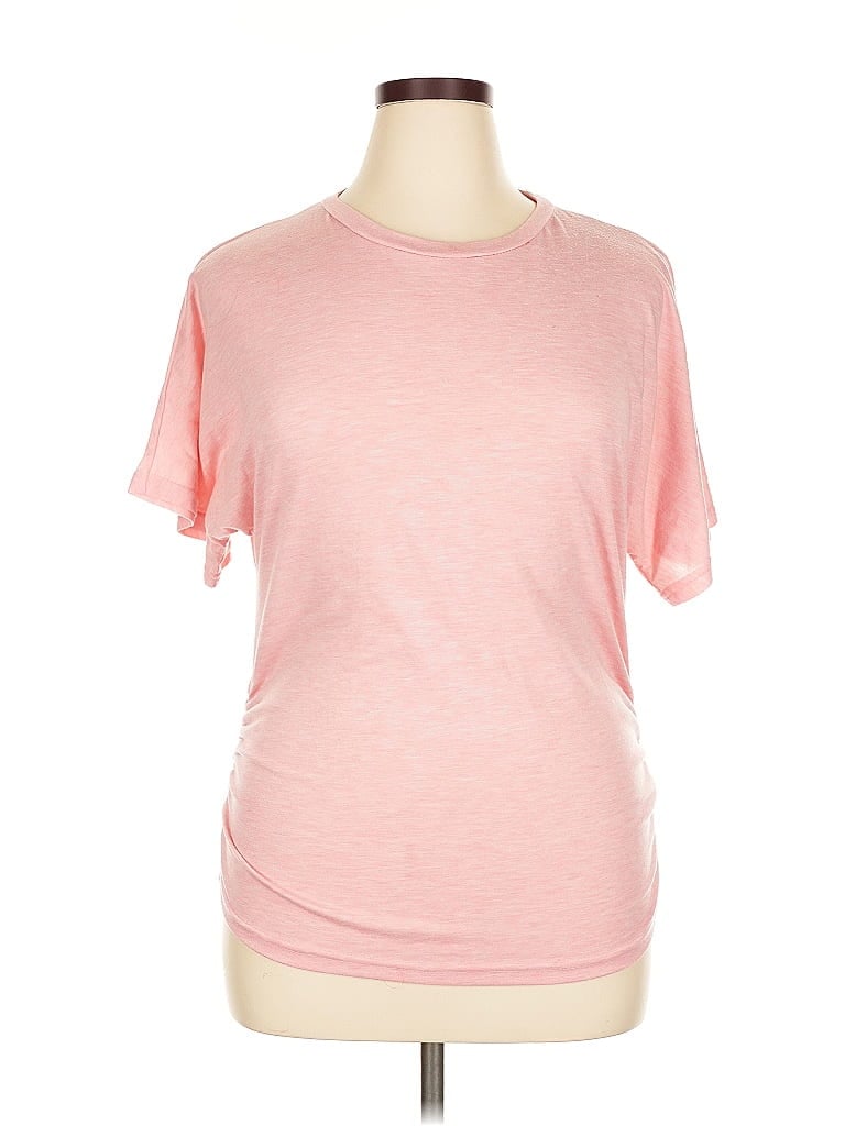 Pre-owned Unbranded Short Sleeve T-shirt In Pink