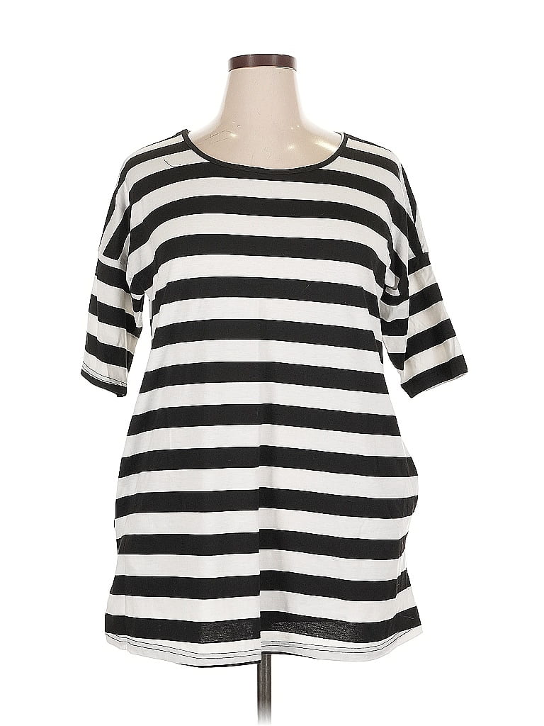 Pre-owned Unbranded Short Sleeve T-shirt In Black