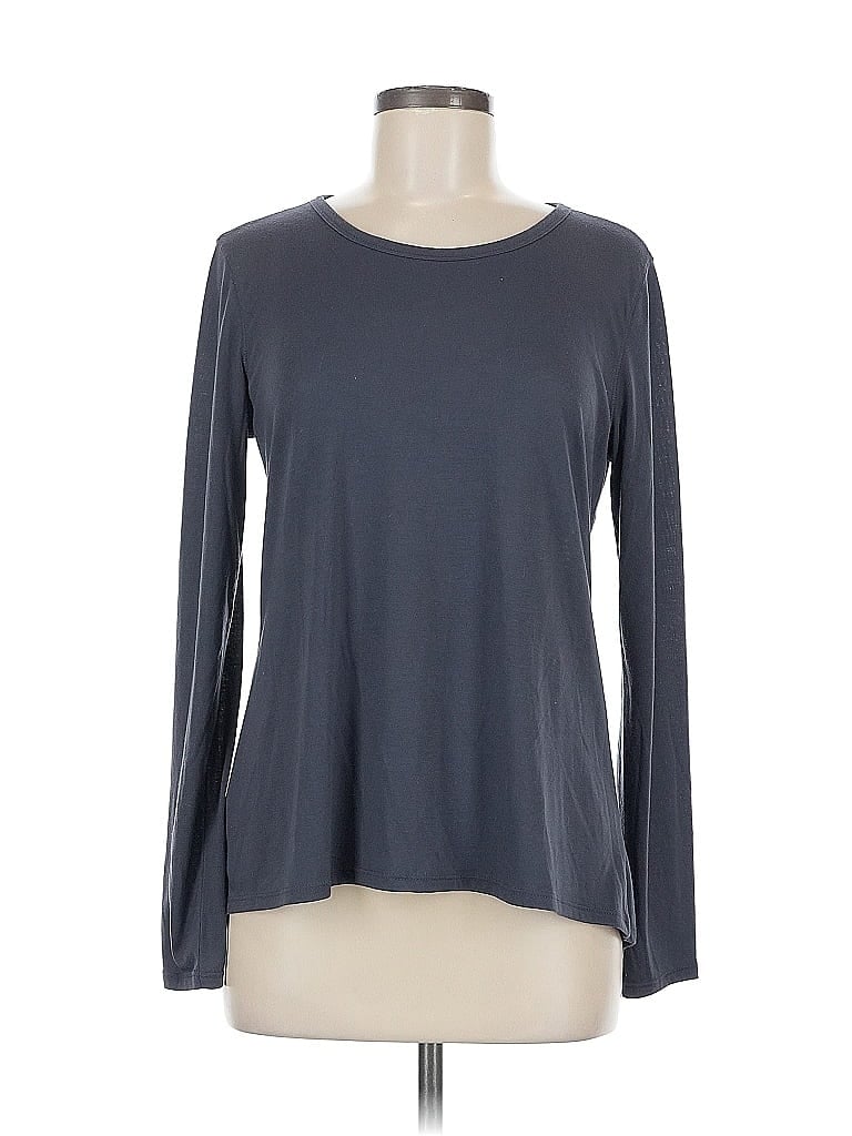 Pre-owned Active By Old Navy Long Sleeve T-shirt In Gray