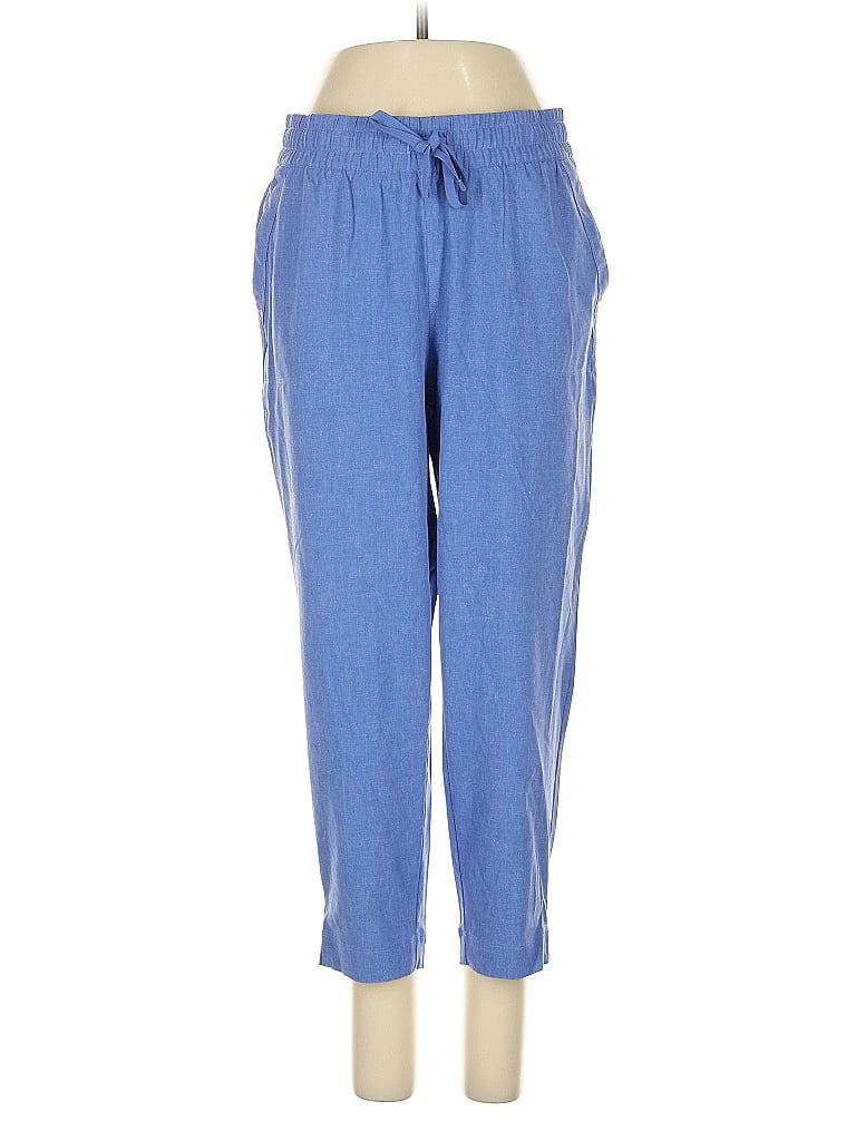 Pre-owned T By Talbots Casual Pants In Blue