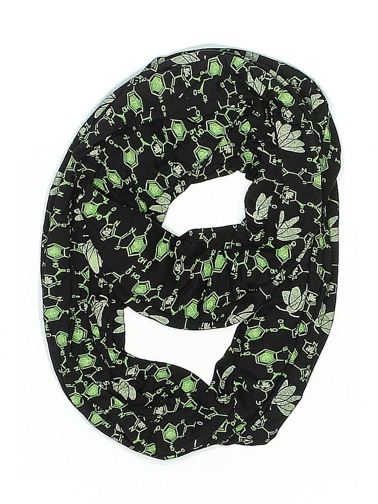 Pre-owned Assorted Brands Scarf In Green