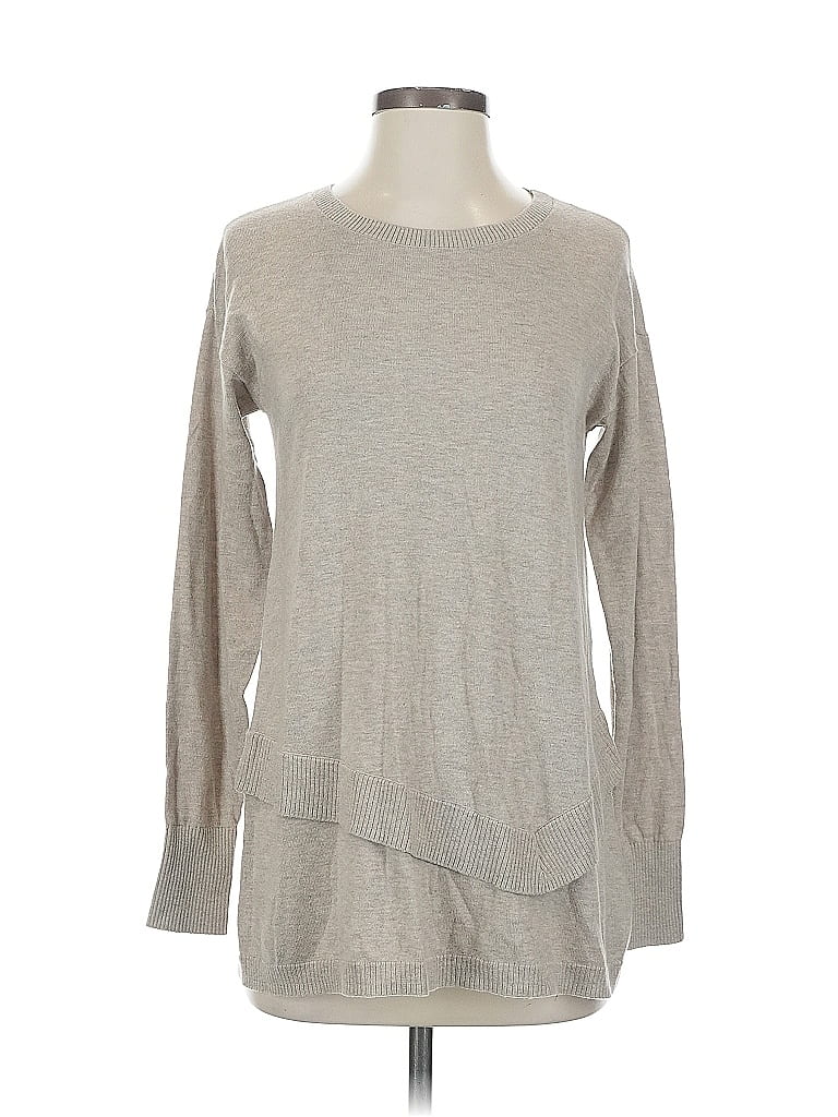 Pre-owned Cabi Pullover Sweater In Gray
