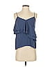 J.Crew 100% Polyester Blue Sleeveless Blouse Size 2 - photo 1