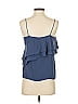 J.Crew 100% Polyester Blue Sleeveless Blouse Size 2 - photo 2