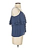 J.Crew 100% Polyester Blue Sleeveless Blouse Size 2 - photo 4