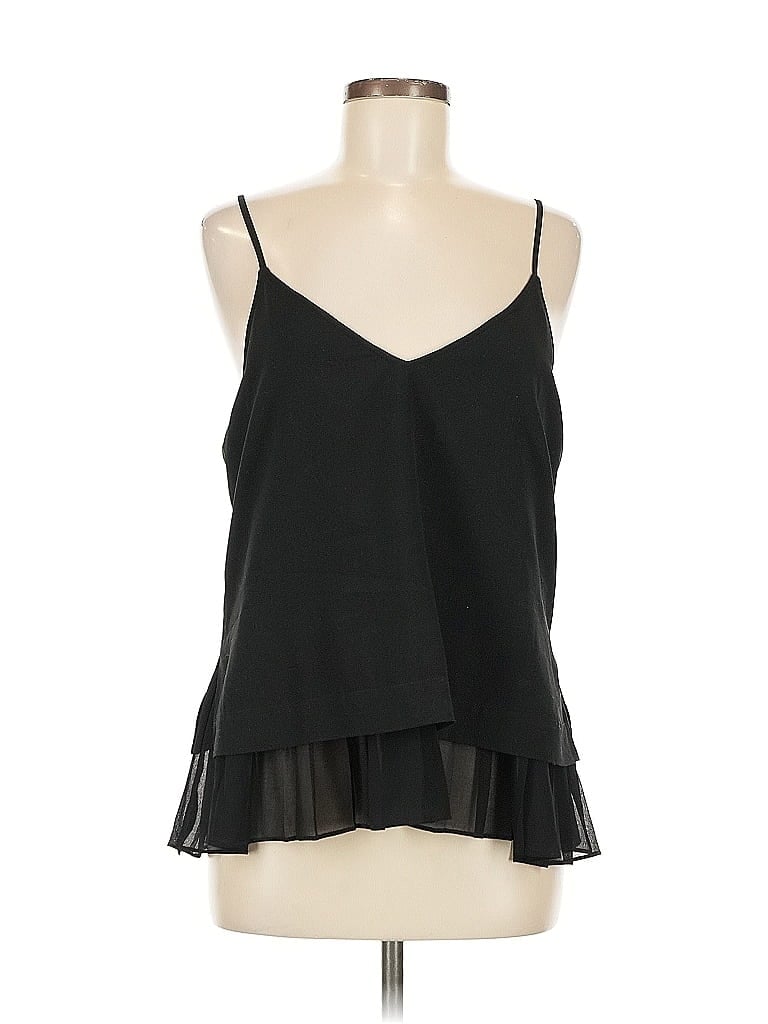 Click to view more detailed imagery on our partner's website Pre-owned Chelsea28 Sleeveless Blouse In Black