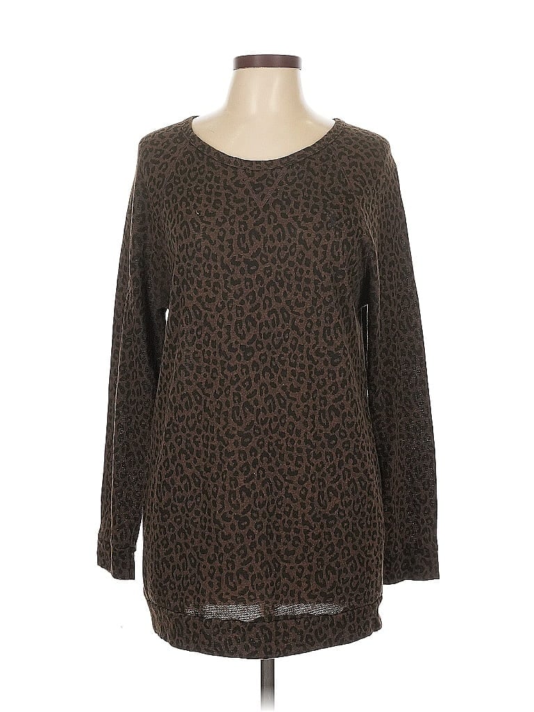 OBEY PROPAGANDA Pre-owned Long Sleeve T-shirt In Brown