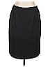 Le Suit 100% Polyester Solid Black Formal Skirt Size 16 (petite) - photo 1