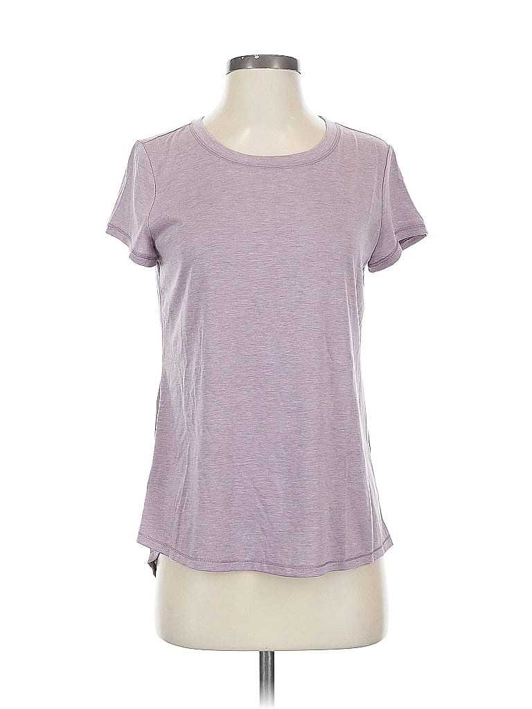 Pre-owned Yogalicious Short Sleeve T-shirt In Purple