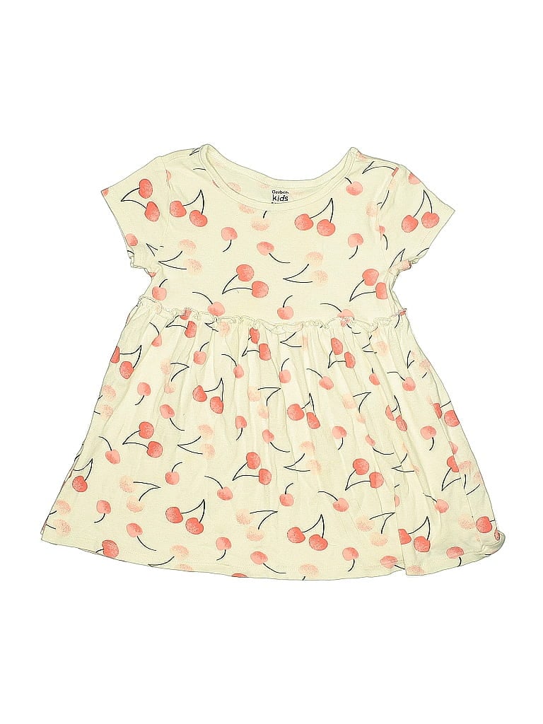 Pre-owned Gerber Kids' Dress In White