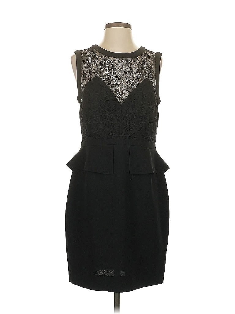 Pre-owned Sandro Cocktail Dress In Black