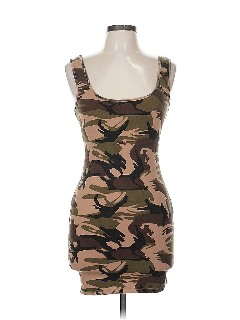 Pre-owned Hera Collection Casual Dress In Brown