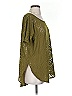 Calypso St. Barth Green Short Sleeve Blouse Size S - photo 4