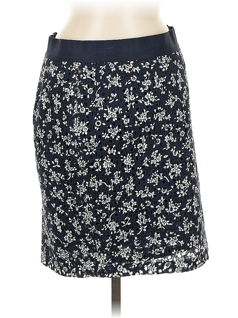 Pre-owned Ann Taylor Casual Skirt In Blue