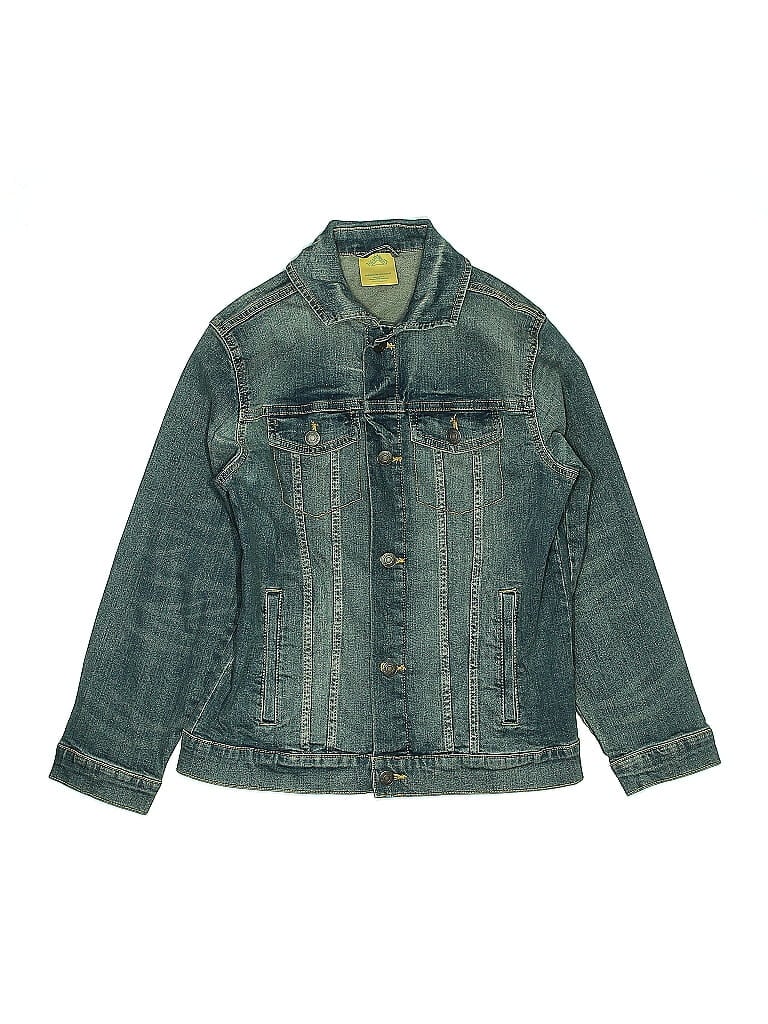 Pre-owned Thereabouts Kids' Denim Jacket In Green