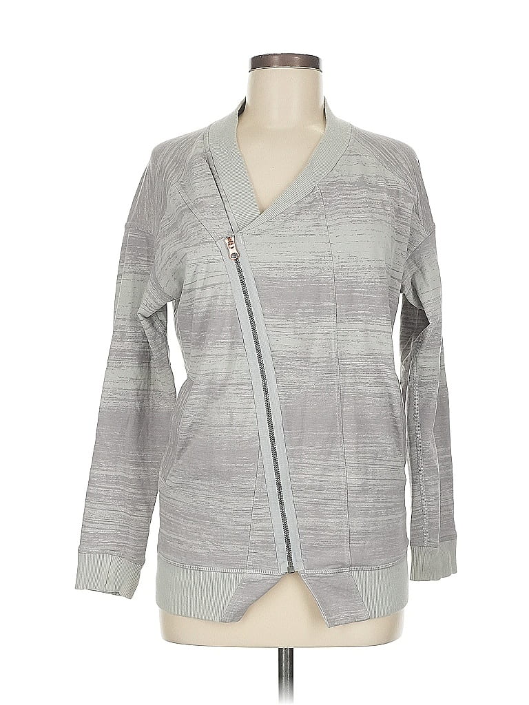 Pre-owned Lululemon Athletica Jacket In Gray