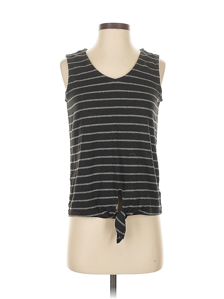 TAHARI Pre-owned Sleeveless T-shirt In Gray