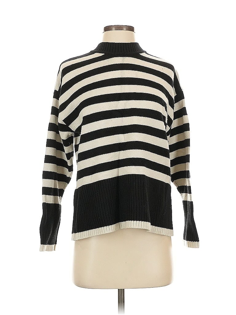 Pre-owned Zara Turtleneck Sweater In Black