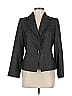 Linda Allard Ellen Tracy Tweed Gray Wool Blazer Size 6 (petite) - photo 1