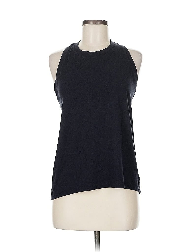 Pre-owned Athleta Sleeveless T-shirt In Black