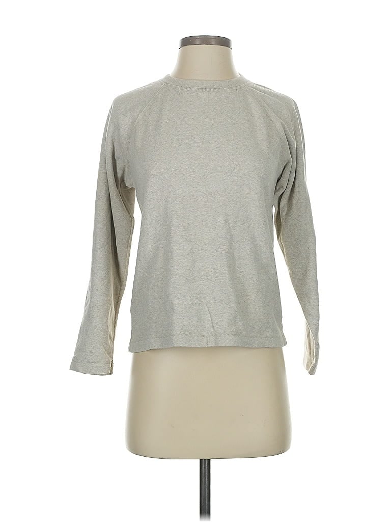 Pre-owned Lands' End Pullover Sweater In Gray
