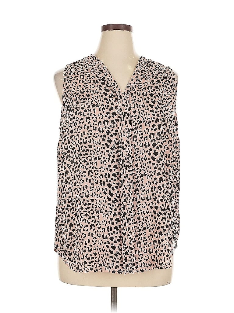 41HAWTHORN Pre-owned Sleeveless Blouse In Brown