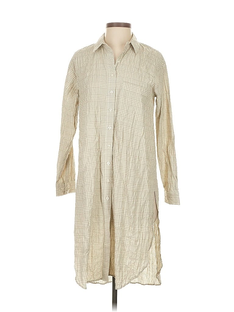 Pre-owned Maeve By Anthropologie Casual Dress In Brown