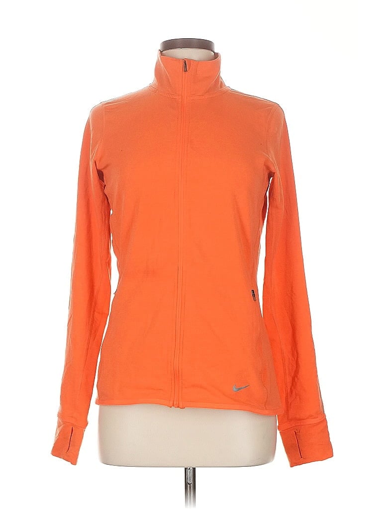 Pre-owned Nike Track Jacket In Orange