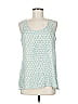 Crosby 100% Polyester Teal Sleeveless Blouse Size M - photo 1