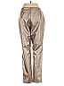BCBGeneration Metallic Silver Casual Pants Size XS - photo 2