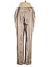 BCBGeneration Metallic Silver Casual Pants Size XS - photo 1