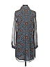 CAbi 100% Polyester Paisley Blue Casual Dress Size XS - photo 2
