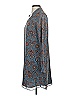 CAbi 100% Polyester Paisley Blue Casual Dress Size XS - photo 5