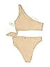 Assorted Brands Solid Tan Two Piece Swimsuit Size S - photo 1