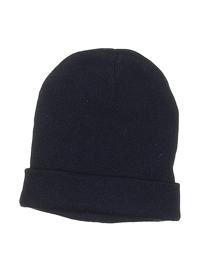 Pre-owned Unbranded Beanie Hat In Blue