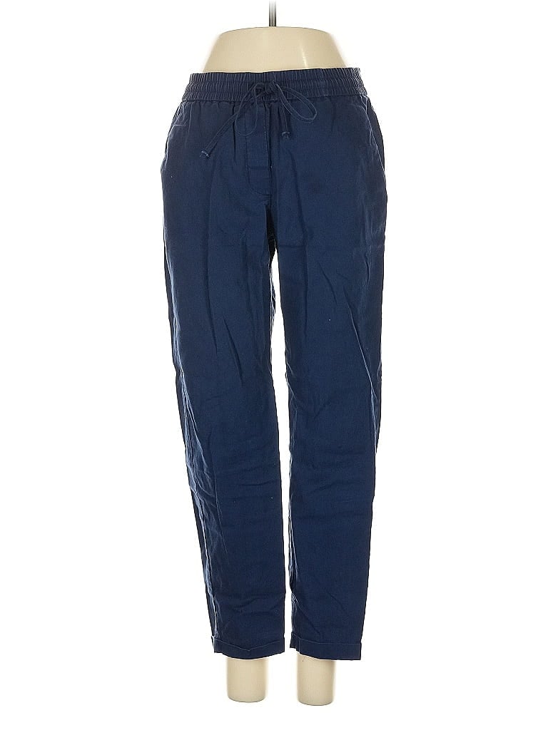Pre-owned J.crew Factory Store Track Pants In Blue